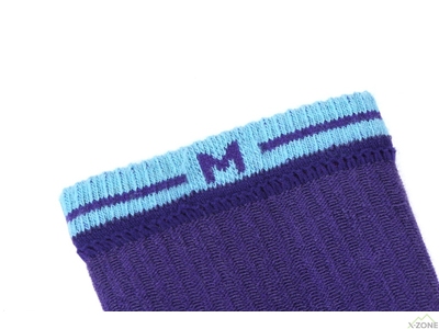 Носки треккинговые Kailas Mid Cut Wool Trekking Socks Women's - Purple - фото