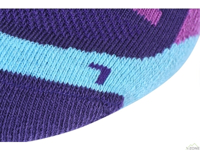 Шкарпетки трекінгові Kailas Mid Cut Wool Trekking Socks Women's - Purple - фото