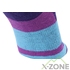 Носки треккинговые Kailas Mid Cut Wool Trekking Socks Women's - Purple - фото