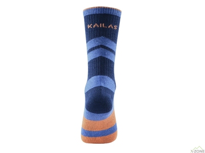 Носки треккинговые Kailas Mid cut Trekking Wool Socks Men's - Dark Blue - фото