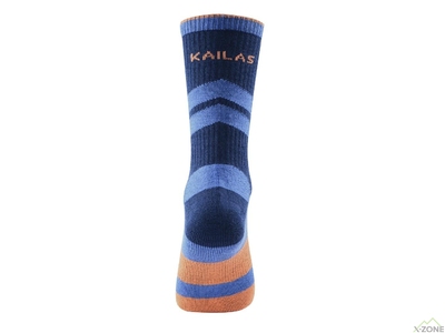 Шкарпетки трекінгові Kailas Mid cut Trekking Wool Socks Men's - Dark Blue - фото