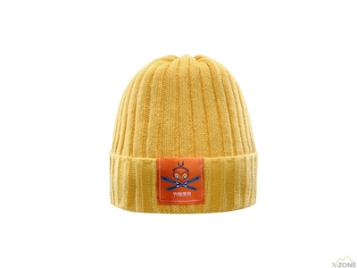 Шапка Kailas The Monkey King Ribbed Beanie Hat - Maple Yellow - фото