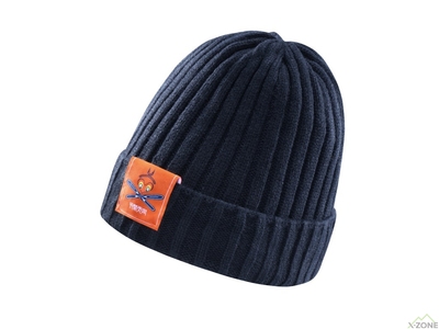 Шапка Kailas The Monkey King Ribbed Beanie Hat - Navy - фото