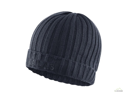 Шапка Kailas Ribbed Beanie Hat - Blue Black - фото