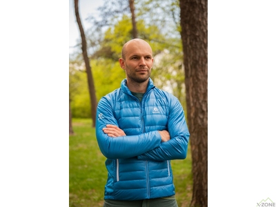 Пухова куртка Kailas Trail Running Lightweight Down Jacket Men's - Ocean Blue - фото