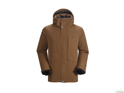 Пухова куртка Kailas Qiyun Hardshell Down Jacket Men's - Betel Nut Brown - фото