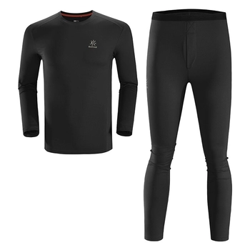 Комплект термобелья Kailas Warm Baselayer Set Men's - Black - фото