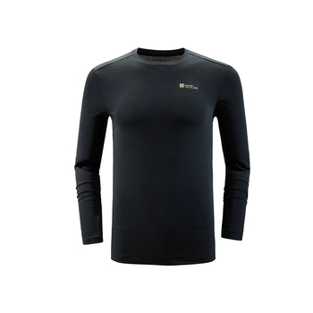 Термокофта Kailas Wool Functional Long Sleeve Baselayer Top Men's - Black - фото