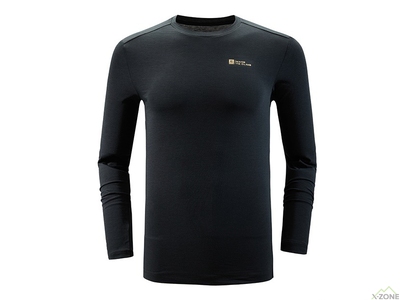 Термокофта Kailas Wool Functional Long Sleeve Baselayer Top Men's - Black - фото