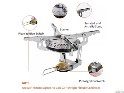 Газовая горелка Bulin BL100-B8 - фото