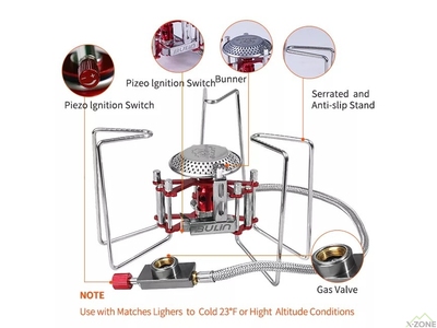 Газовая горелка Bulin BL100-B6 - фото