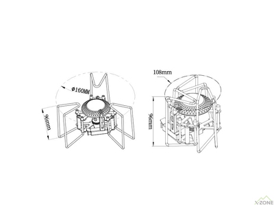 Газовая горелка Bulin BL100-B6 - фото