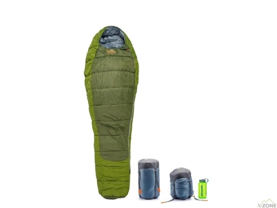 Спальный мешок Pinguin Comfort PFM (-1/-7°C), 175 см, Khaki - фото