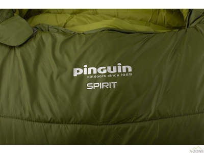 Спальный мешок Pinguin Spirit CCS (-5/-12°C), 185 см, Blue - фото