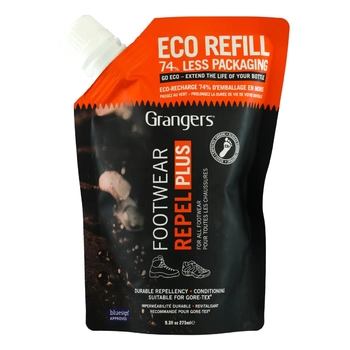 Просочення для взуття Grangers Footwear Repel Plus Eco Refill 275 ml (GRF231) - фото