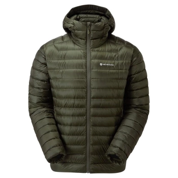 Кофта пухова Montane Men's Anti-Freeze Packable Hooded Down Jacket, Oak Green - фото