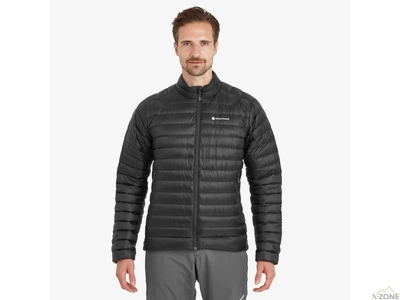 Куртка пуховая Montane Men's Anti-Freeze Packable Down Jacket, Black - фото