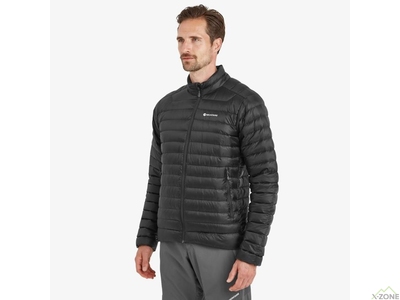 Куртка пуховая Montane Men's Anti-Freeze Packable Down Jacket, Black - фото