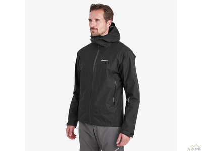 Куртка Montane Men's Pac Plus Waterproof Jacket Black - фото