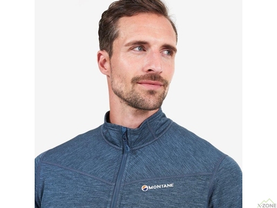 Куртка флісова Montane Men's Protium Fleece Jacket, Astro Blue - фото