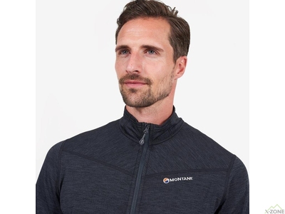 Куртка флисовая Montane Men's Protium Fleece Jacket, Charcoal - фото