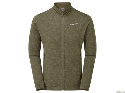 Куртка флисовая Montane Men's Protium Fleece Jacket, Kelp Green - фото