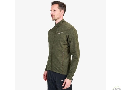 Куртка флисовая Montane Men's Protium Fleece Jacket, Kelp Green - фото