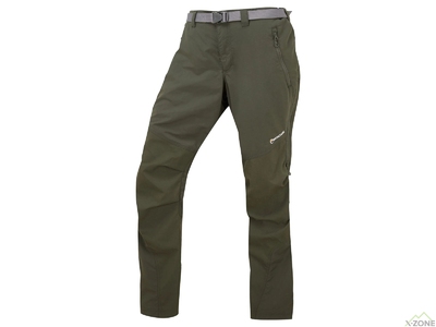 Штаны мужские Montane Men's Terra Pants Regular Oak Green - фото