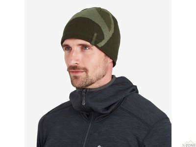 Шапка Montane Logo Beanie Hat Oak Green - фото