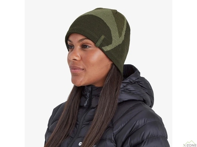 Шапка Montane Logo Beanie Hat Oak Green - фото