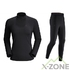 Комплект термобілизни жіночої Kailas Fleece Stand Collar Insulated Baselayer Set Women's - Black - фото