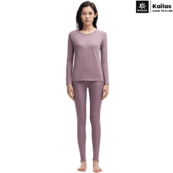 Комплект термобілизни жіночої Kailas Double Insulated Baselayer Set Women's - Lilac Chalk - фото