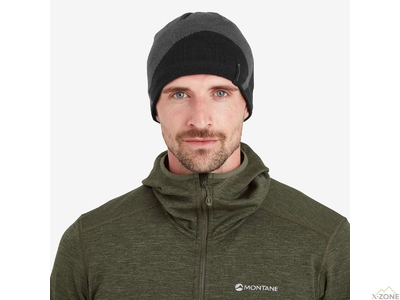 Шапка Montane Logo Beanie Hat Black - фото