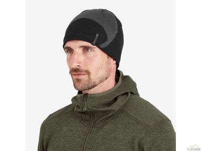 Шапка Montane Logo Beanie Hat Black - фото