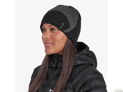 Шапка Montane Logo Beanie Hat Black - фото