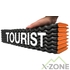 Коврик кемпинговый, каримат BaseCamp Tourist, 185х55х1,5 см, Black/Orange (BCP 20206) - фото