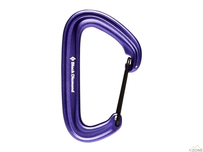 Карабин Black Diamond LiteWire, Purple, One Size (BD 210234.5000) - фото
