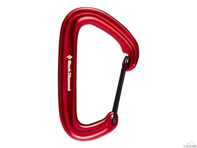 Карабин Black Diamond LiteWire, Red, One Size (BD 210234.6009) - фото