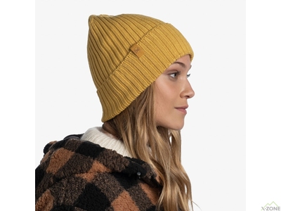 Шапка Buff Merino Wool Knitted Hat Norval, Honey (BU 124242.120.10.00) - фото