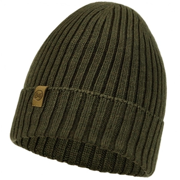 Шапка Buff Merino Wool Knitted Hat Norval, Forest (BU 124242.809.10.00) - фото