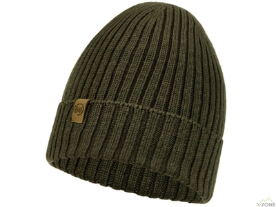 Шапка Buff Merino Wool Knitted Hat Norval, Forest (BU 124242.809.10.00) - фото