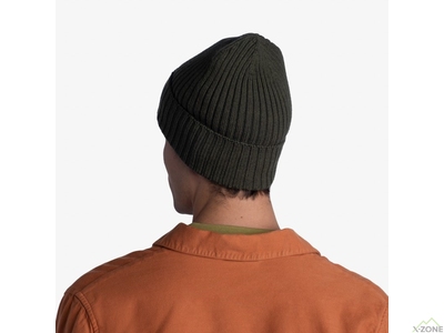 Шапка Buff Merino Wool Knitted Hat Norval, Forest (BU 124242.809.10.00) - фото