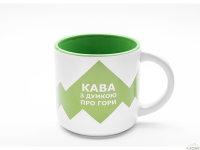 Чашка керамічна Kuluar КАВА з думкою про гори, 350 мл - фото