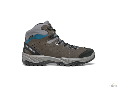 Ботинки трекинговые Scarpa Mistral GTX, Smoke/Lake Blue (30026-200) - фото