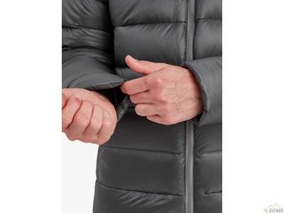 Куртка чоловіча MONTANE Anti-Freeze XT Hoodie, Slate - фото