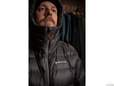 Куртка чоловіча MONTANE Anti-Freeze XT Hoodie, Slate - фото