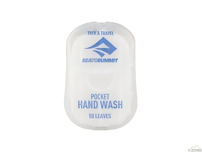 Мыло для рук Sea to Summit Soap Trek & Travel Pocket Hand Wash 50 Leaf White (STS ATTPHW) - фото
