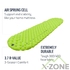 Надувной коврик STS Air Sprung Comfort Light Insulated Mat 63 mm Regular, Green (STS AMCLINS_R) - фото