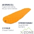 Надувной коврик STS Air Sprung UltraLight Insulated Mat 50 mm Large, Orange (STS AMULINS_L) - фото