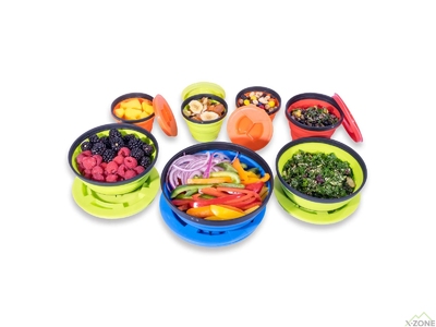 Кружка складна з кришкою Sea To Summit X-Seal & Go, Olive, 215 мл (STS AXSEALSOL) - фото